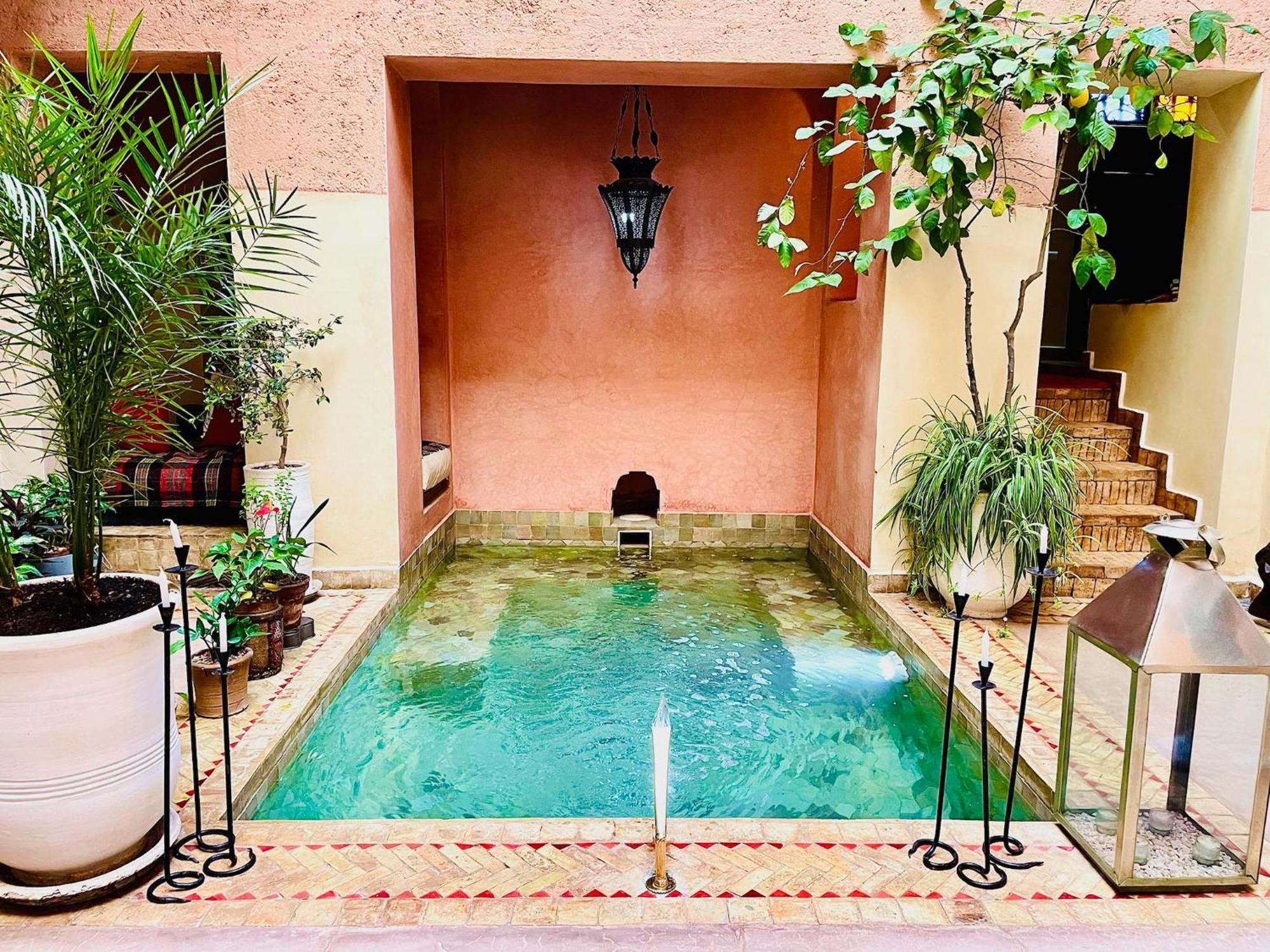Exclusive And Stylish 4-Bedroom Riad With Plunge Pool Marrakesh Exterior photo